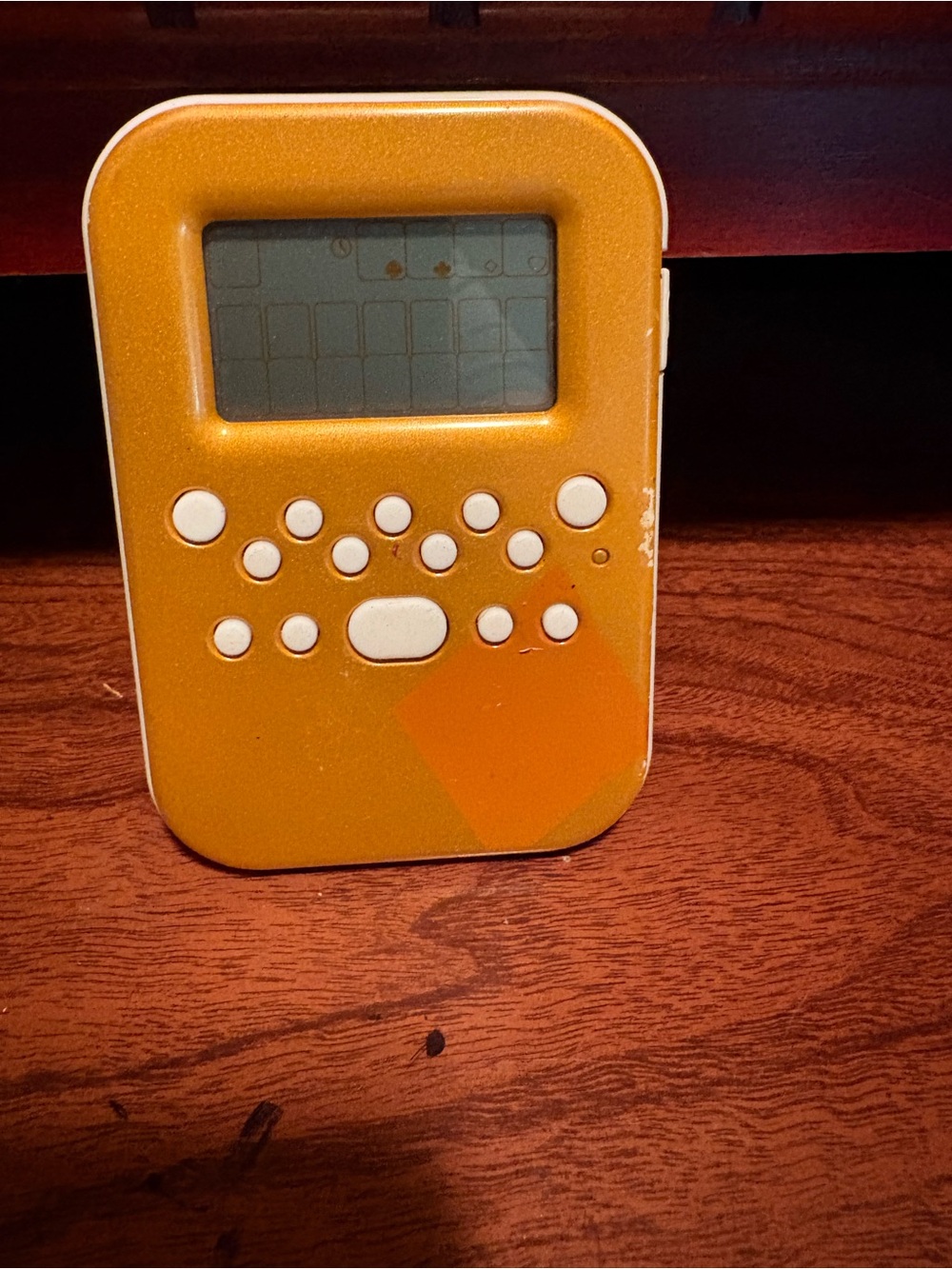 Limited Solitaire Handheld Game - Orange